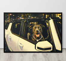 FRAMED POSTER: FOUND  | MY DAWG COLLECTION