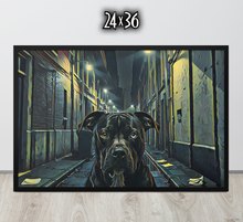 FRAMED POSTER: LOST: Late Night Streets  | MY DAWG COLLECTION