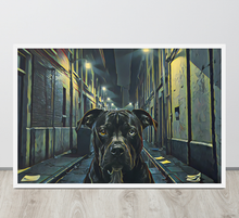 FRAMED POSTER: LOST: Late Night Streets  | MY DAWG COLLECTION