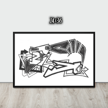 FRAMED POSTER: driven2StayDriving | GRAFFITI COLLECTION