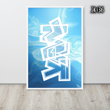 FRAMED POSTER: happine$s | GRAFFITI COLLECTION
