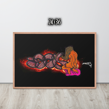FRAMED POSTER: monogamy | GRAFFITI COLLECTION