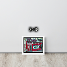 FRAMED POSTER: Lenox Lounge | HARLEM COLLECTION