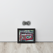 FRAMED POSTER: Lenox Lounge | HARLEM COLLECTION