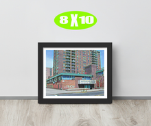 FRAMED POSTER: MINISINK: Harlem Streets -The Art Collection