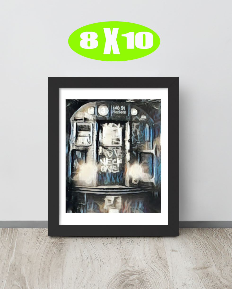 FRAMED POSTER: I'm Up: Harlem Streets -The Art Collection