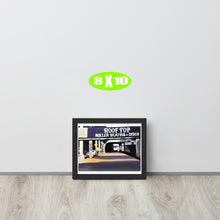 FRAMED POSTER: ROOF TOP : Harlem Streets -The Art Collection