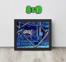 GRAFFITI FRAMED POSTER: GATED  (with Shawnee Tatum)