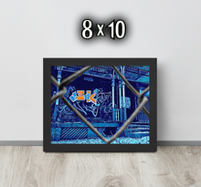 GRAFFITI FRAMED POSTER: ABANDONED  (with Shawnee Tatum)