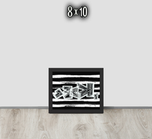 FRAMED POSTER: harDpressed (2 Corinthians 4:8-9) | GRAFFITI COLLECTION