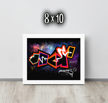 FRAMED POSTER: knockOut | GRAFFITI COLLECTION