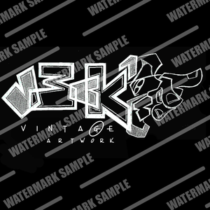 GRAFFITI FRAMED POSTER: BLACKout