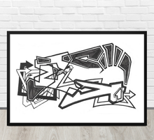 FRAMED POSTER: driven2StayDriving | GRAFFITI COLLECTION