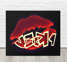 FRAMED POSTER: juicyBLACK | GRAFFITI COLLECTION