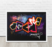FRAMED POSTER: knockOut | GRAFFITI COLLECTION