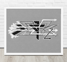 FRAMED POSTER: speedingOnTheDeegan | GRAFFITI COLLECTION