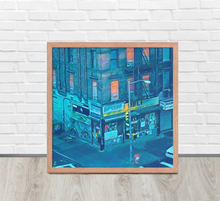 FRAMED POSTER: 132nd street & Madison Avenue -circa 1993 | HARLEM COLLECTION