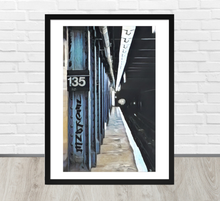 FRAMED POSTER: 3 TrainComing | HARLEM COLLECTION