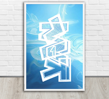 FRAMED POSTER: happine$s | GRAFFITI COLLECTION