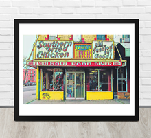 FRAMED POSTER: M&Gs Soul Food Diner| HARLEM COLLECTION