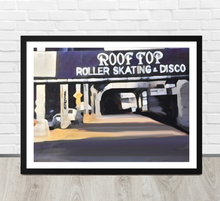 FRAMED POSTER: ROOF TOP | HARLEM COLLECTION