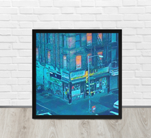 FRAMED POSTER: 132nd street & Madison Avenue -circa 1993 | HARLEM COLLECTION