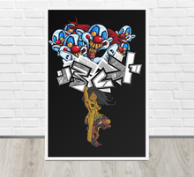 FRAMED POSTER: absondFromTriflingLunatics | GRAFFITI COLLECTION