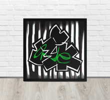 FRAMED POSTER: perceptioN (Corinthians 4:18) | GRAFFITI COLLECTION
