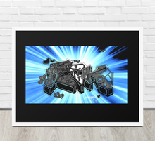 FRAMED POSTER: theColorOfLOVE | GRAFFITI COLLECTION