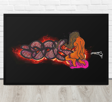 FRAMED POSTER: monogamy | GRAFFITI COLLECTION