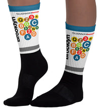 SOCKS: Subway Series - BROOKLYN (blue top)