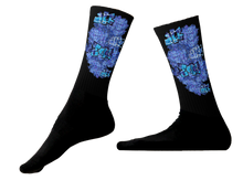SOCKS: DELPHINIUMS BOUQUET -uniSex