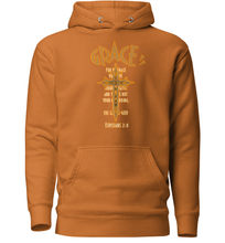 HOODIE (uniSex) : GRACE -(pocket print) -The CrossRoad Collection