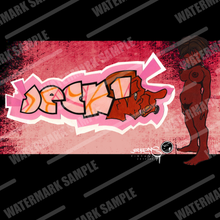 GRAFFITI FRAMED POSTER: HER