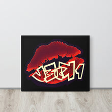 GRAFFITI FRAMED POSTER: juicyBLACK