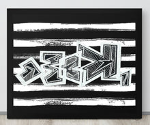 GRAFFITI FRAMED POSTER: harDpressed (2 Corinthians 4:8-9)
