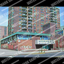 FRAMED POSTER: MINISINK: Harlem Streets -The Art Collection