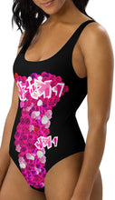 ONE PIECE SWIMSUIT: PINK ROSES BOUQUET