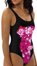 ONE PIECE SWIMSUIT: PINK ROSES BOUQUET