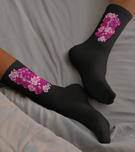 SOCKS: PINK ROSES BOUQUET -uniSex