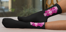 SOCKS: PINK ROSES BOUQUET -uniSex