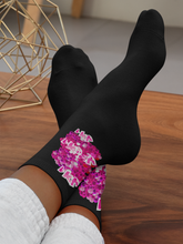SOCKS: PINK ROSES BOUQUET -uniSex