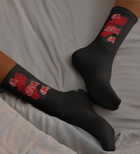 SOCKS: RED ROSES BOUQUET -uniSex