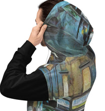 CEE CASHMERE: BLOCK WORK 132 :JECKONE OF ONE -UniSex Hoodie