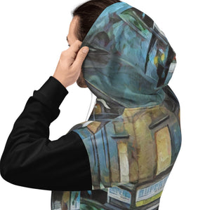 CEE CASHMERE: BLOCK WORK 132 :JECKONE OF ONE -UniSex Hoodie