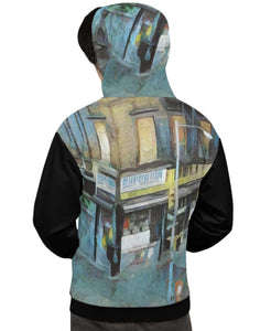 CEE CASHMERE: BLOCK WORK 132 :JECKONE OF ONE -UniSex Hoodie