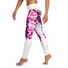 LEGGINGS: PINK ROSES BOUQUET