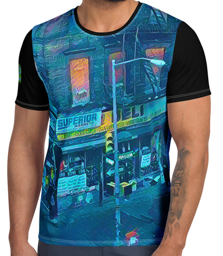MAN SKI 132 :JECKONE OF ONE -Men's athletic t-shirt