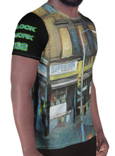 CEE CASHMERE: BLOCK WORK 132 :JECKONE OF ONE -Men's athletic t-shirt