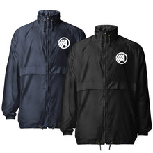 ACADEMY -Unisex windbreaker -BLACK, NAVY